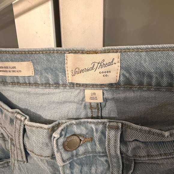 High-Rise Flare Jeans - Light Wash 2 - Picture 4 of 6